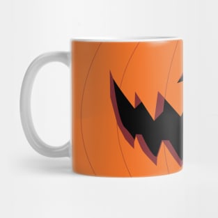 Jack O Lantern Pumpkin Face Mask Jagged (Day) Mug